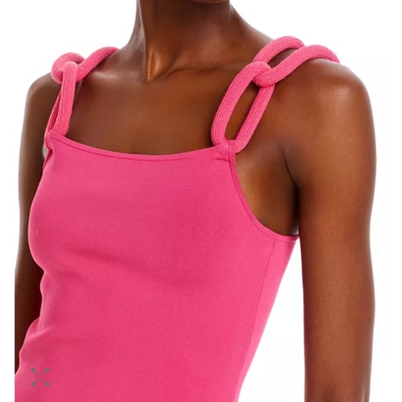 Alice + Olivia Gretel Link Strap Knit Tank - Picture 4 of 4